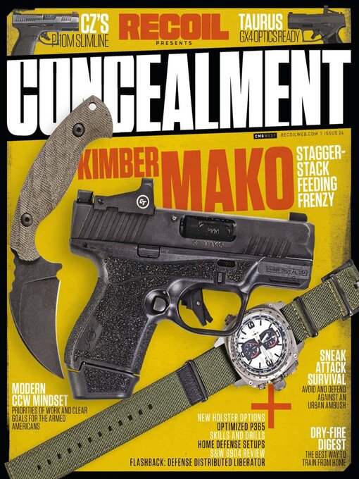 Title details for RECOIL Presents: Concealment by CMG West, LLC - Available